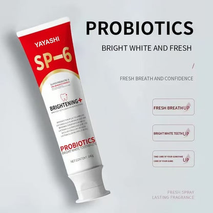🔥Super Probiotic-6 Toothpaste with 6 Probiotics oalance Oral microbiota strength