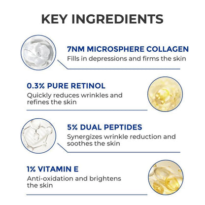 🏆Flash Sale⚡ 50K+ SOLD! Almost Gone-💥- Retinol & Peptide Anti-Aging Wrinkle Serum, Brightening Serum for Fine Lines